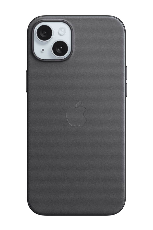 iPhone 15 Plus FineWoven Case with MagSafe - Black